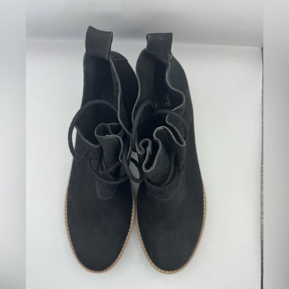 Eileen Fisher Women’s Size 8 Capa Wedge Chukka Boot In Black - Picture 7 of 9
